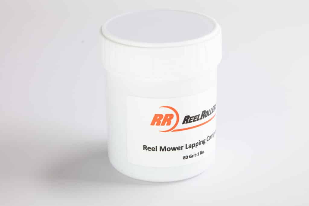 reel mower lapping compound tub