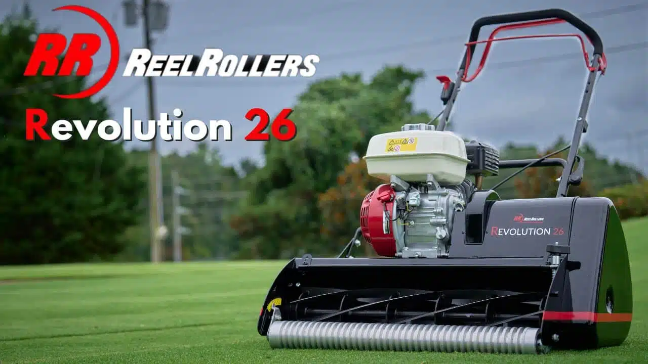 Revolution 26 Reel Mower from Reel Rollers with Honda GX160