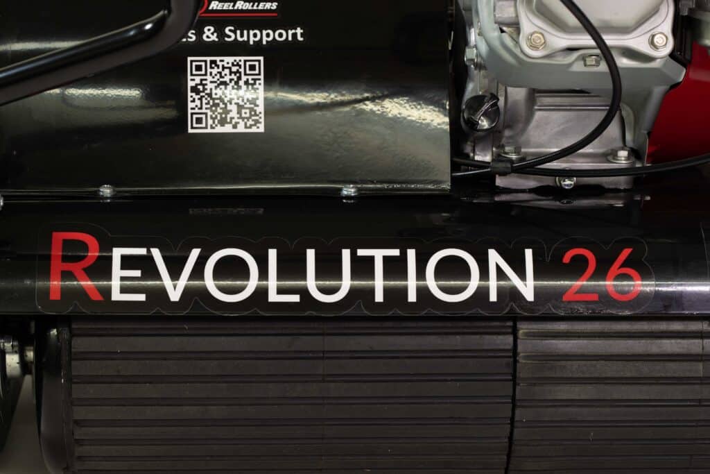 Reel Rollers Revolution 26 Rear Bumper Revolution 26 Decal - REV032311