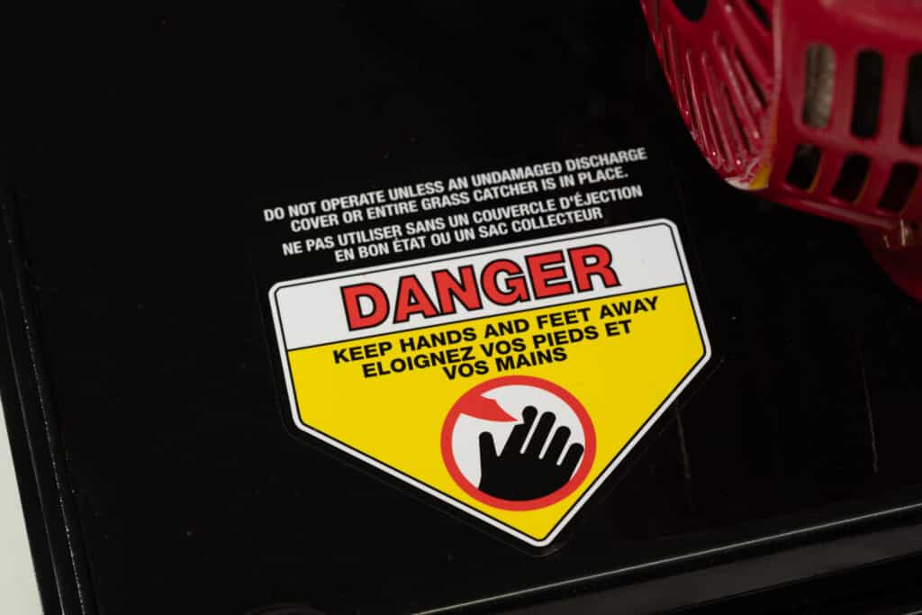 Reel Rollers Revolution 26 Hands Clear Danger Decal - REV564050