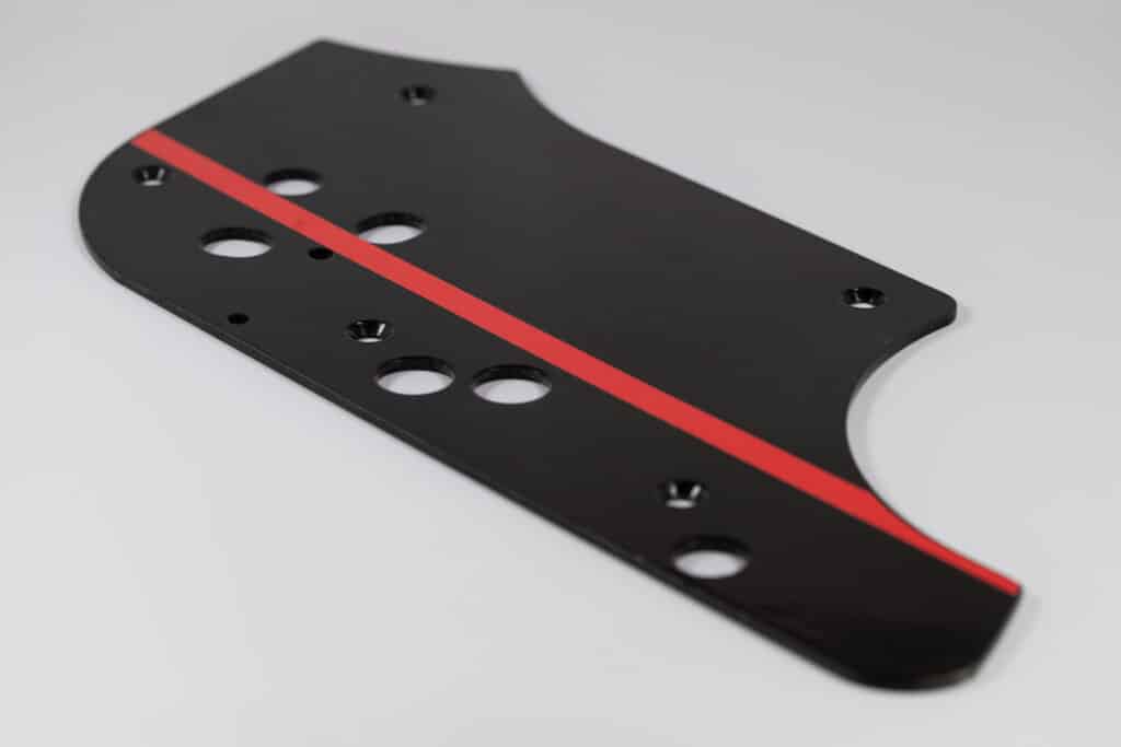 Reel Rollers Revolution 26 Outer Side Plate with Stripe Decal - REV732415