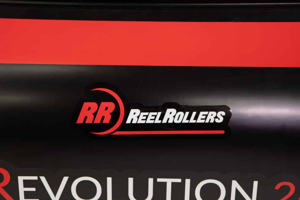 Reel Rollers Revolution 26 Grass Catcher Reel Rollers Decal - REV032355