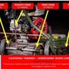 California Trimmer 20" Homeowner Model (1968-2003) - Engine Chain (Master Link Included) - CTH0407 - Image 3