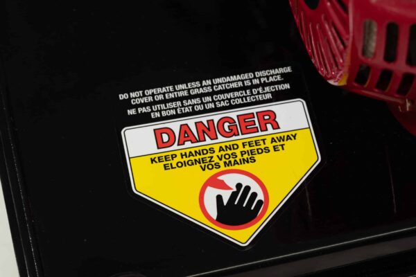 RR Revolution Hands Clear Danger Decal - REV564050