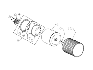 Rear Drum Assembly