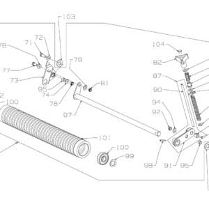 Front Grooved Roller