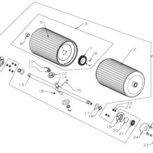 Rear Drum Assembly