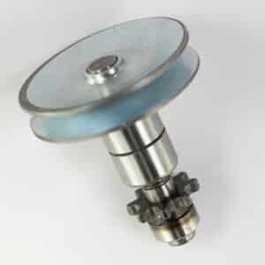 Mclane Reel Mower 20" Jack Shaft W/Pulley & Sprocket 3.5" - MC1053