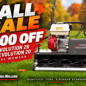 Revolution Reel Mower Fall Sale - $400 Off